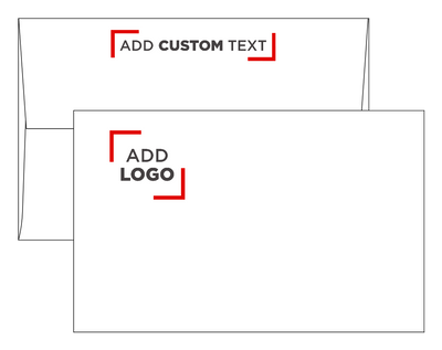 Premium White 32lb A10 Invitation Envelopes (6 x 9 1/2) with Peel & Seal