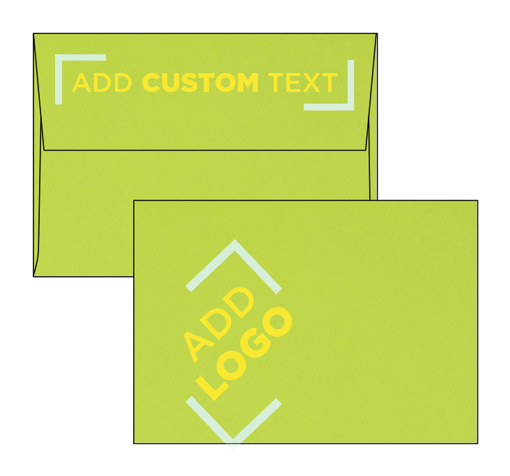 Wasabi Lime Green 32lb A1 Invitation Envelopes (3 5/8 x 5 1/8) with Peel & Seal