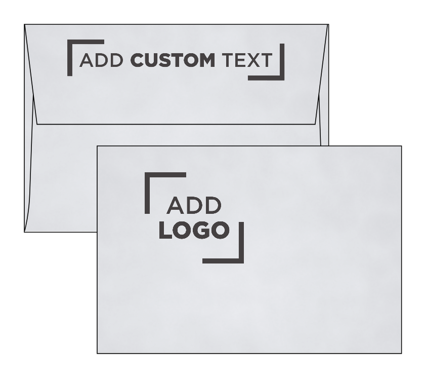 Silver with Black Foil Lining 32lb A4 Invitation Envelopes (4 1/4 x 6 1/4) with Peel & Seal