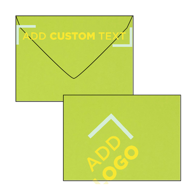 Wasabi Lime Green 32lb #17 Mini Envelopes (2 11/16 x 3 11/16)