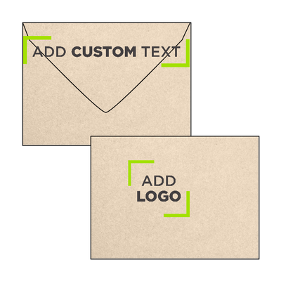Light Brown Taupe Metallic 32lb #17 Mini Envelopes (2 11/16 x 3 11/16)
