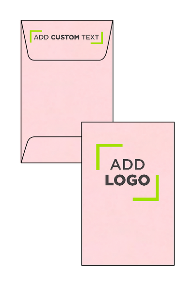 Baby Candy Pink 32lb #1 Coin Envelopes (2 1/4 x 3 1/2)