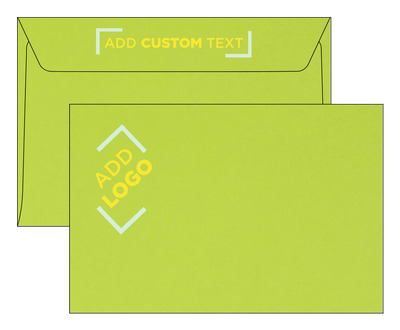 Wasabi Lime Green 32lb 6 x 9 Booklet Envelopes