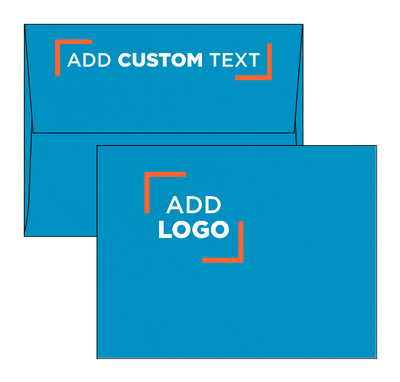 Pool Blue 32lb A2 Invitation Envelopes (4 3/8 x 5 3/4) with Peel & Seal