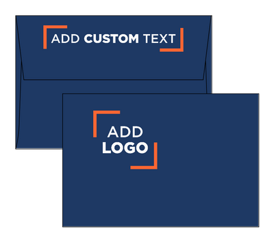 Navy Blue 32lb A4 Invitation Envelopes (4 1/4 x 6 1/4) with Peel & Seal