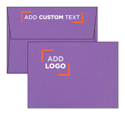 Vintage Plum Purple 32lb A6 Invitation Envelopes (4 3/4 x 6 1/2) with Peel & Seal