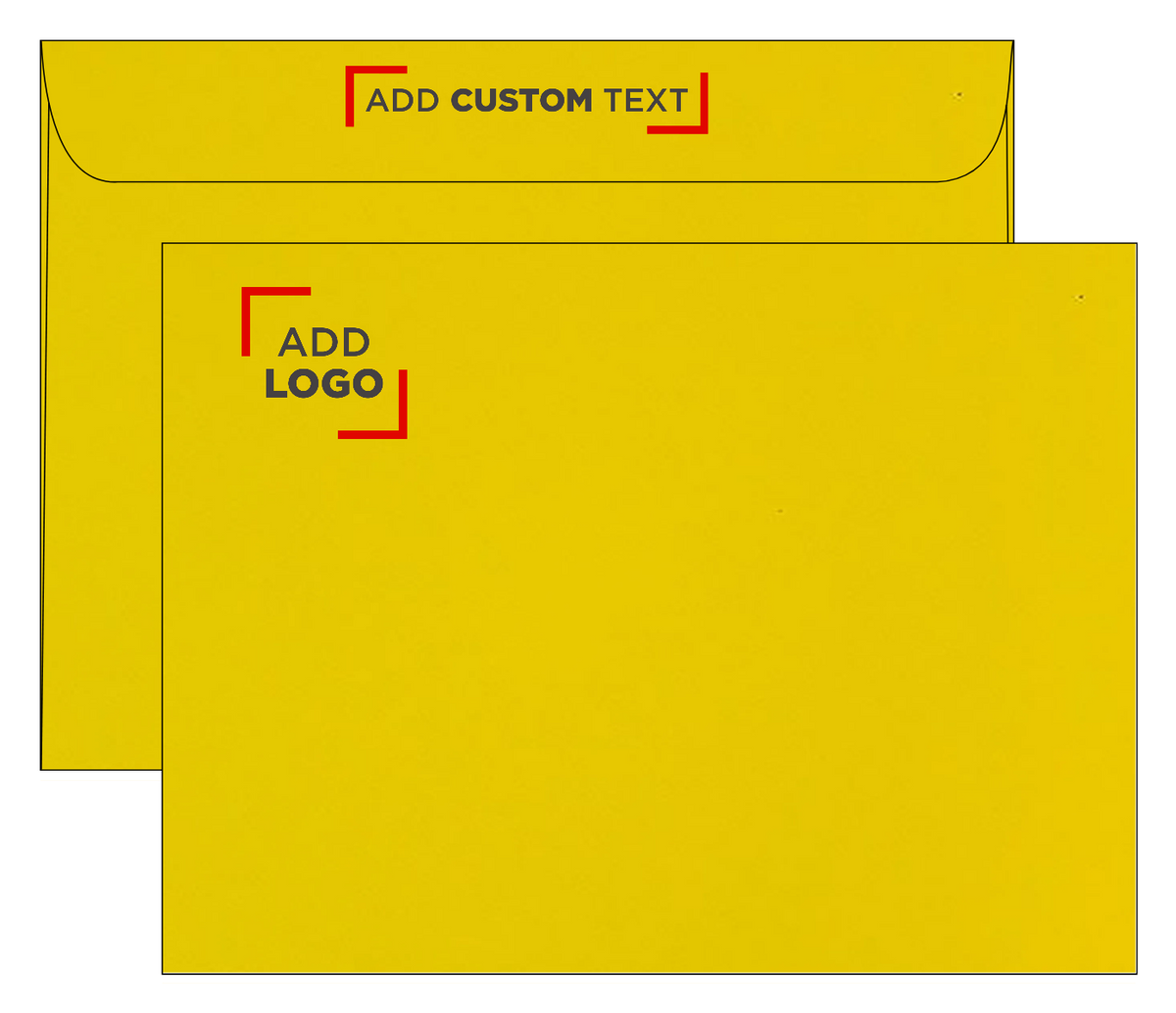 Citrus Yellow 32lb 9 x 12 Booklet Envelopes