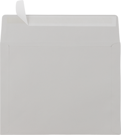 10 x 13 Booklet Envelopes w/Peel & Seal - Gray Kraft 28lb