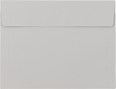 10 x 13 Booklet Envelopes w/Peel & Seal - Gray Kraft 28lb