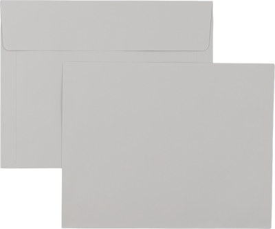 10 x 13 Booklet Envelopes w/Peel & Seal - Gray Kraft 28lb