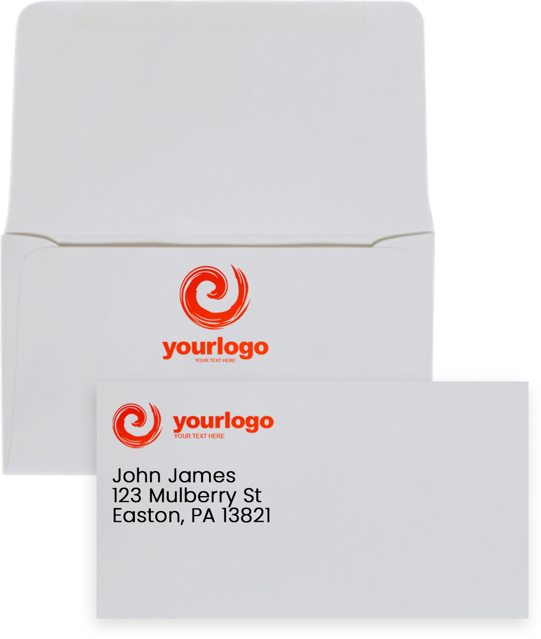 Pastel Gray 24lb Remittance Envelopes (3 5/8 x 6 1/2 Closed)