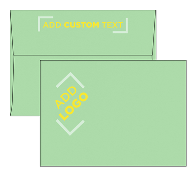 Pastel Green 24lb A7 Invitation Envelopes (5 1/4 x 7 1/4)