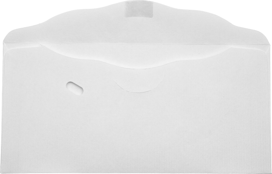 3 1/8 x 6 1/4 Offering Envelopes - White 20lb