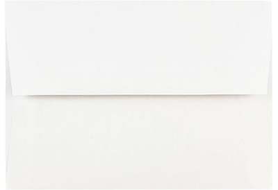 White 24lb A7 Invitation Envelopes (5 1/4 x 7 1/4)
