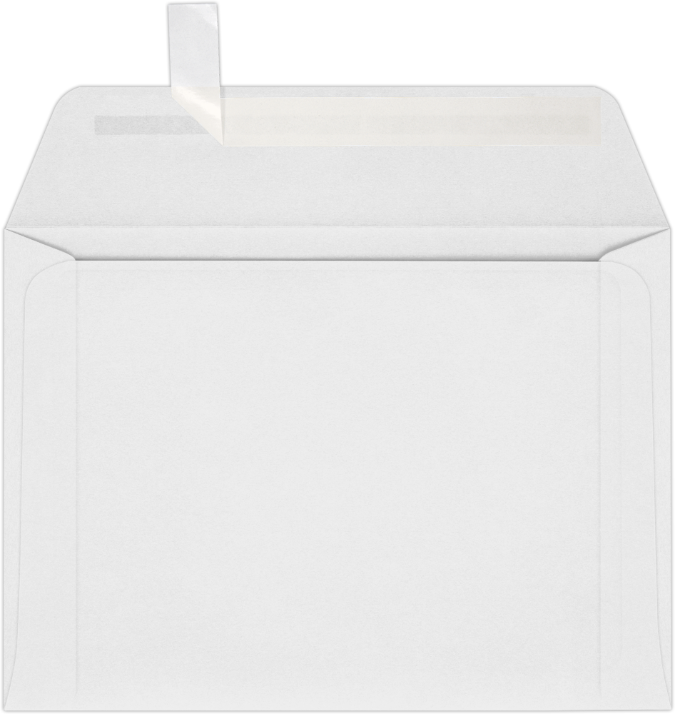 Clear Translucent 30lb A7 Full Face Window Envelopes (5 1/4 x 7 1/4) with Peel & Seal