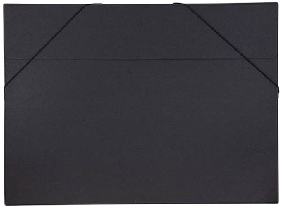 Black Kraft Jumbo 14 1/2 x 19 1/2 x 1/2 Elastic Portfolios