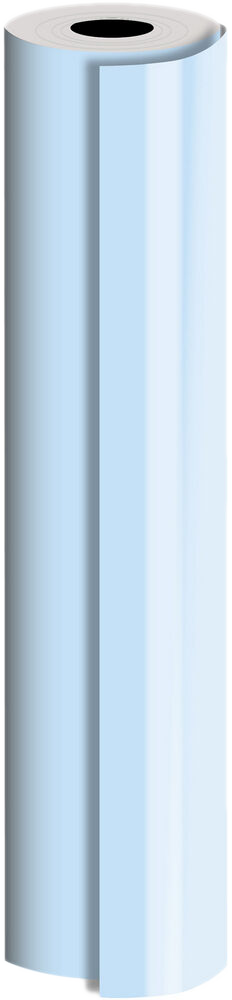 Baby Blue Matte Bulk Wrapping Paper (1042.5 Sq Ft)
