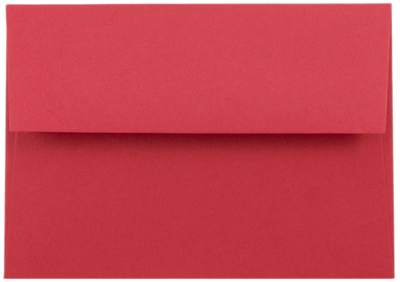 Red 24lb A1 Invitation Envelopes (3 5/8 x 5 1/8)
