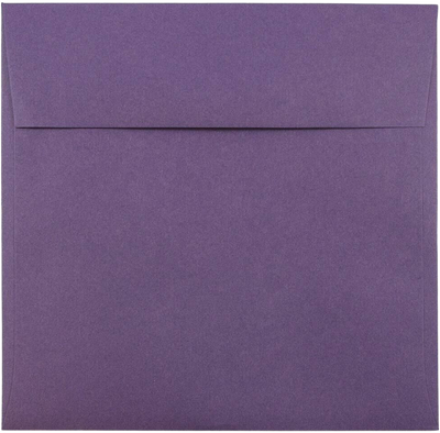Dark Purple 28lb 7 1/2 x 7 1/2 Square Envelopes