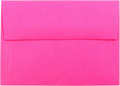 Fuchsia Pink Magenta 24lb A1 Invitation Envelopes (3 5/8 x 5 1/8)