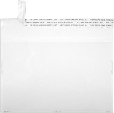 Crystal Clear Translucent 3.5mil A9 Invitation Envelopes (5 3/4 x 8 3/4) with Peel & Seal