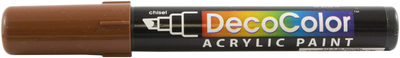 Brown Chisel Tip Acrylic Paint Marker