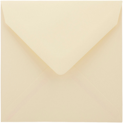 Natural 24lb 5 x 5 Square V Flap Envelopes
