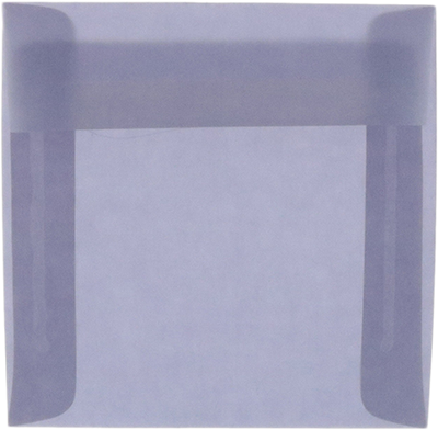 Wisteria Purple Translucent 30lb 6 x 6 Square Envelopes
