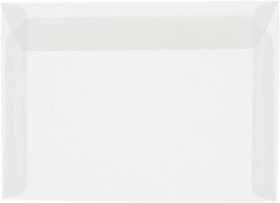 Clear Translucent 30lb 8 3/4 x 11 1/2 Booklet Envelopes