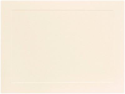 Ivory 80lb A7 Panel Blank Note Cards (5 1/8 x 7)