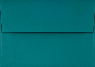 Teal Blue 32lb A1 Invitation Envelopes (3 5/8 x 5 1/8) with Peel & Seal
