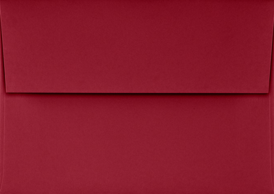 Garnet Dark Red 32lb A1 Invitation Envelopes (3 5/8 x 5 1/8) with Peel & Seal