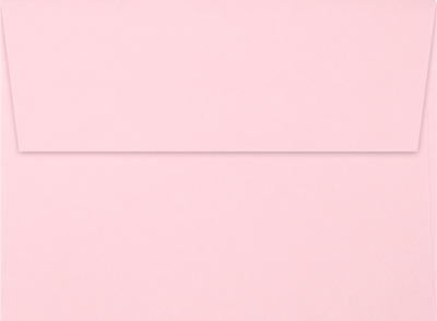 Baby Candy Pink 32lb A6 Invitation Envelopes (4 3/4 x 6 1/2) with Peel & Seal