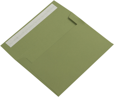 Olive Green 28lb A7 Invitation Envelopes (5 1/4 x 7 1/4) with Peel & Seal