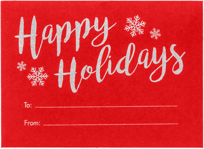 Ruby Red Happy Holidays 32lb #17 Mini Envelopes (2 11/16 x 3 11/16)