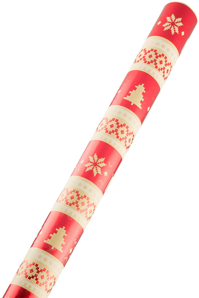 Pixel Christmas Wrapping Paper (15 Sq Ft)