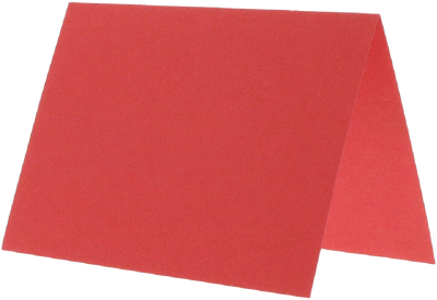 Red Linen 80lb A1 Foldover Cards (3 1/2 x 4 7/8)