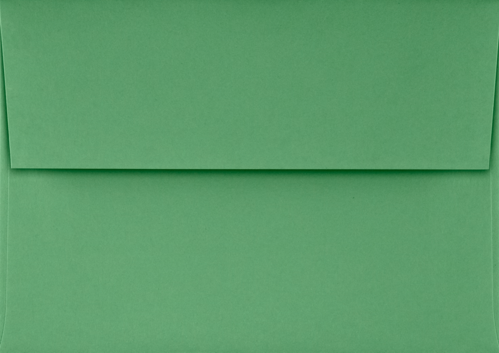 Holiday Green 32lb A1 Invitation Envelopes (3 5/8 x 5 1/8) with Peel & Seal