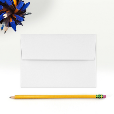 Premium White 32lb A1 Invitation Envelopes (3 5/8 x 5 1/8) with Peel & Seal