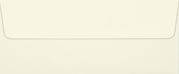 Natural with Gold Foil Lining 28lb #10 Square Flap Envelopes (4 1/8 x 9 1/2) with Peel & Seal