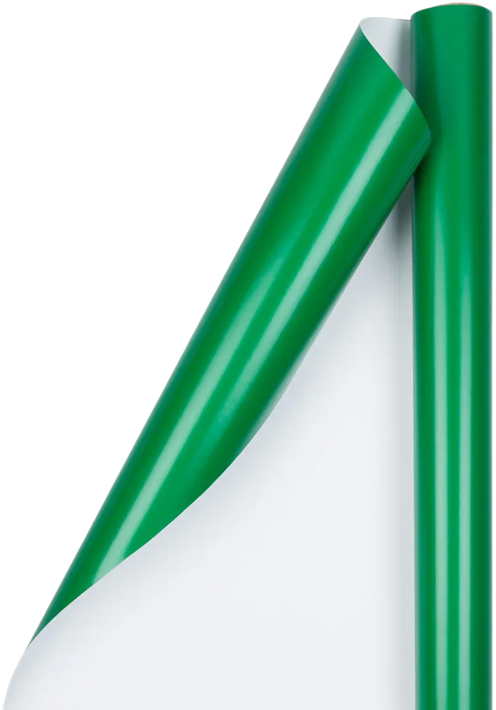 Green Glossy Wrapping Paper Set (100 Sq Ft) - 4 Rolls