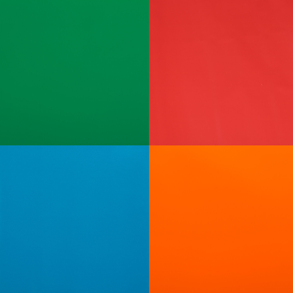 Wrapping Paper Set (100 Sq Ft Total) - 4 Rolls - Assorted Bright Primary