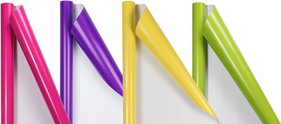 Wrapping Paper Set (100 Sq Ft Total) - 4 Rolls - Assorted Bright Fashion