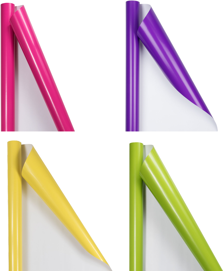 Wrapping Paper Set (100 Sq Ft Total) - 4 Rolls - Assorted Bright Fashion