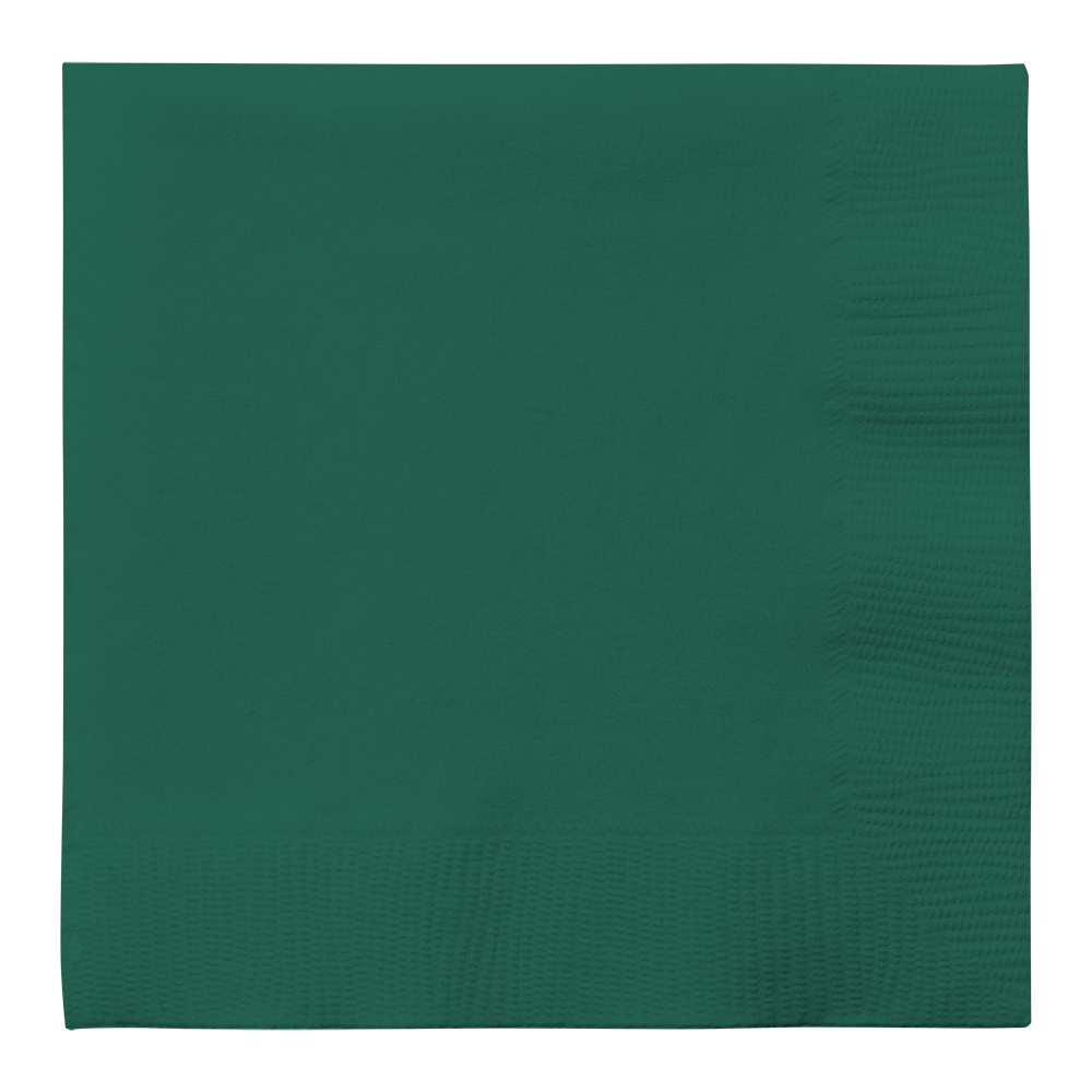 Hunter Green 5 x 5 Beverage Napkins