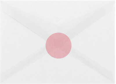 Baby Pink Medium 1 2/3 Inch Round Labels