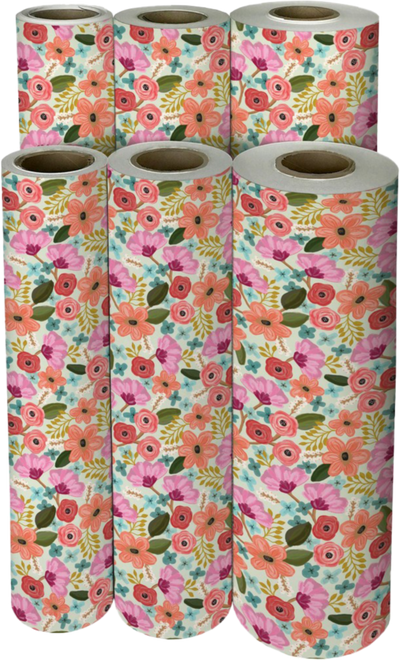 Gypsy Floral Bulk Wrapping Paper (2082.5 Sq Ft)