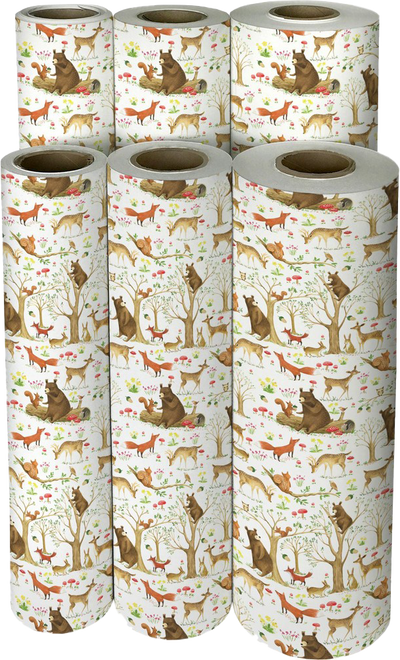 Fairytale Forest 24" x 208' Bulk Wrapping Paper (416 Sq Ft)