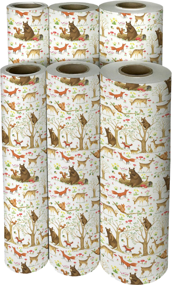 Fairytale Forest 24" x 208' Bulk Wrapping Paper (416 Sq Ft)