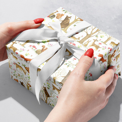 Fairytale Forest 30" x 417' Bulk Wrapping Paper (1042.5 Sq Ft)